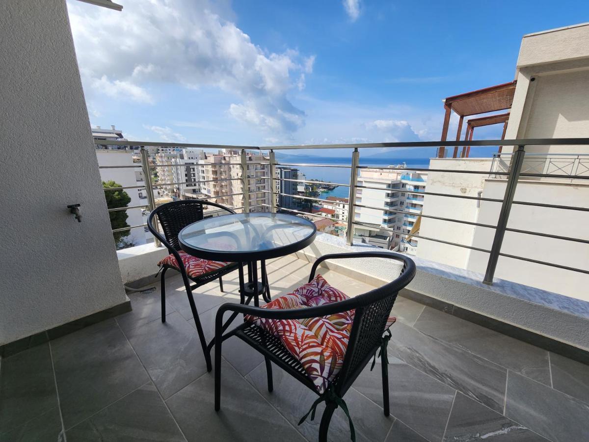 Amazing Sea View Apartment Sarandë Eksteriør billede